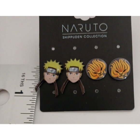 Naruto Shippuden Character And Icons 2 Costume Jewelry Earrings Set - Picture 4 of 6